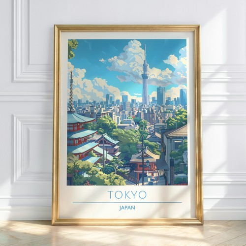 Tokyo skytree print - tokyo,