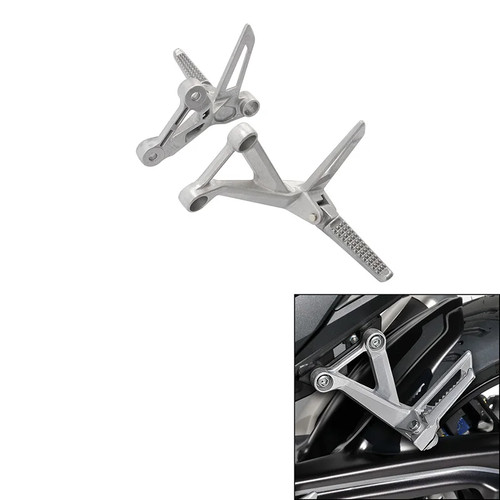 Rear passenger footrests - rear,