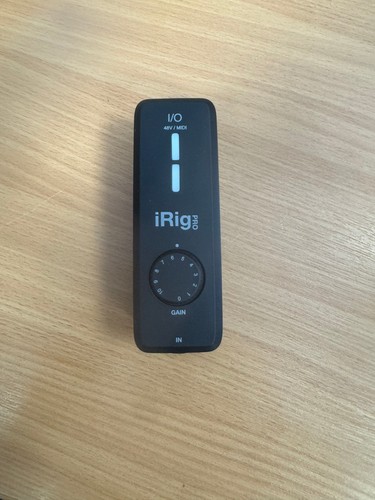 Multimedia irig pro - irig, i/o