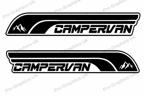 Camper decals stickers - x,