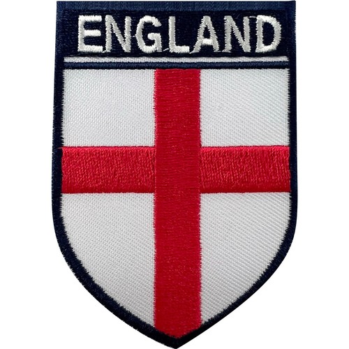 England flag shield patch iron - shield,