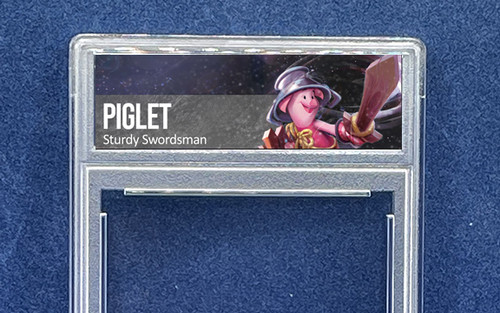 Piglet sturdy swordsman - piglet,