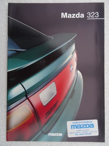 Mazda 323 1994 - , sales