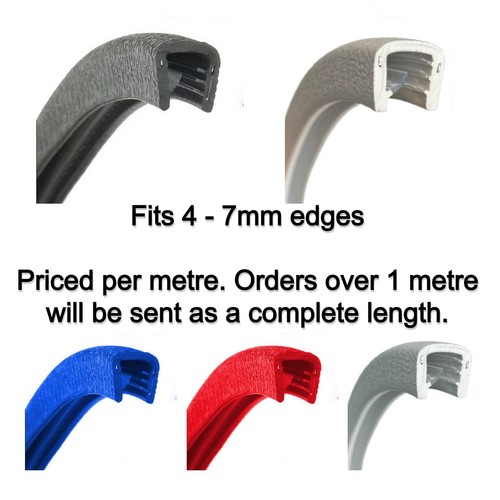 Large flexible coloured - coloured, edge