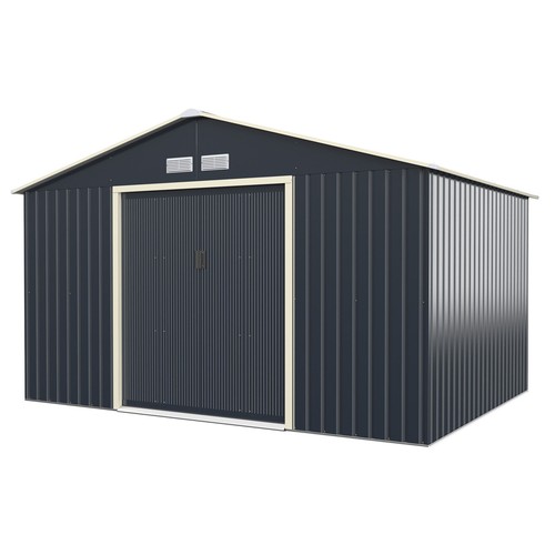 11ft 8ft garden storage shed - x,