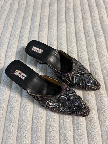 Dulhan footwear beaded - beaded, point