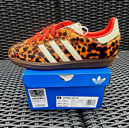 Adidas samba leopard pony - og, w
