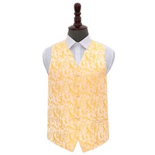 Mens waistcoat woven floral - woven,