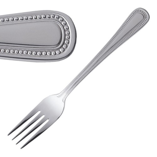 Bead dessert forks pack 12 - of,