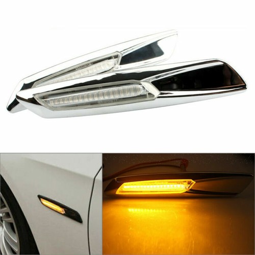 Carbon f10 style amber led - carbon,