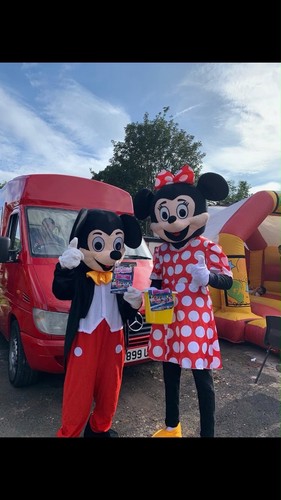 Mickey minniemouse mascot - mickey,