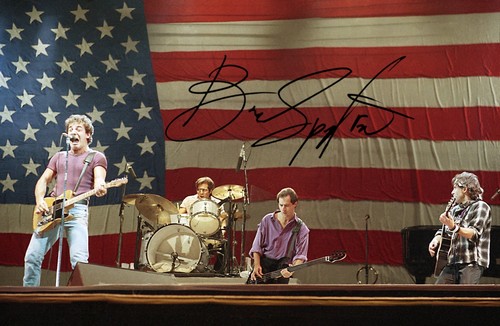 Photo signed by bruce - a3,