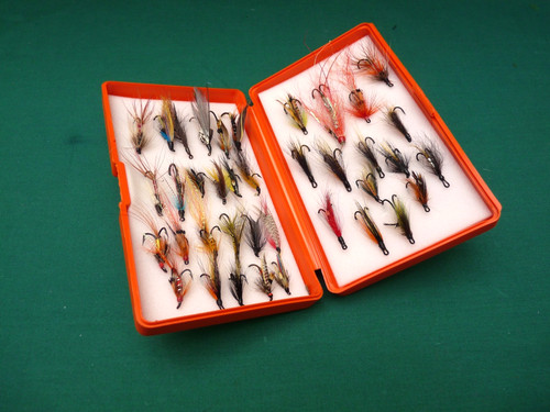 Salmon flies singles - salmon, flies,