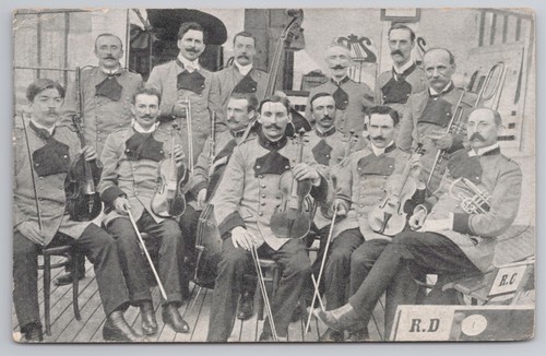 Postcard antique military - postcard,