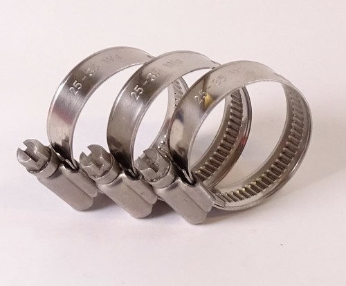Stainless steel hose clips - hose,