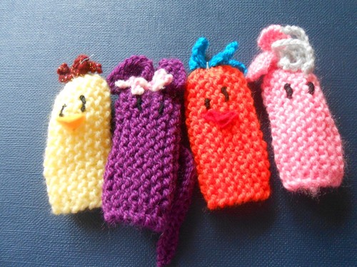 Egg cosies finger puppets - egg, cosies/finger