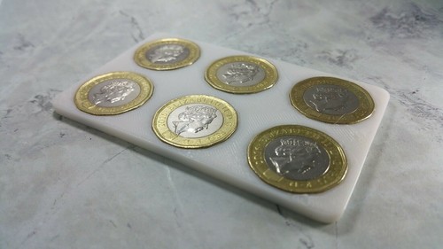 Pound coin holder credit - coin,