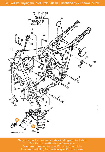 Yamaha washer spring - washer,,