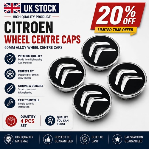 Citroen 60mm alloy wheel - 4x,