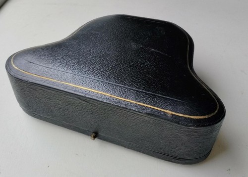 Lovely antique large leather - lovely,