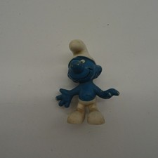 VINTAGE SCHLEICH PEYO SMURF FIGURE PVC TOY COLLECTIBLE 