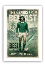 A4 Best Retro Art Print –