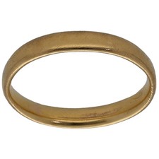 22ct Gold Ring 2.7g Wedding