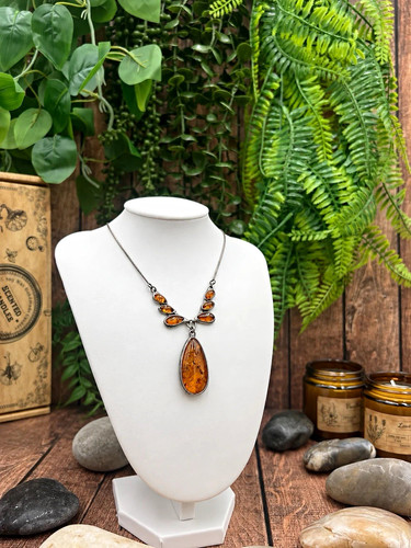 Vintage style amber colour - amber,