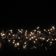 Star 384-Piece Light Chain Garden / Fairy Lights- White 5M