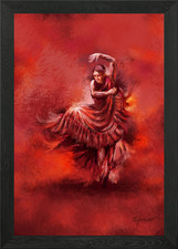 Tango Framed Wall Art Poster