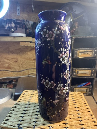 Vintage cobalt blue japanese - cobalt,