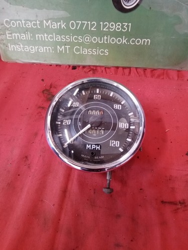 Tr2 tachometer gauge domed - tachometer,