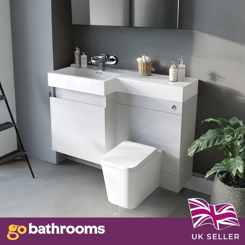 Toilet and sink vanity unit - sink,