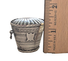 Antique Hanau Silver Sewing