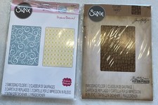 X3 Sizzix Texture Embossing