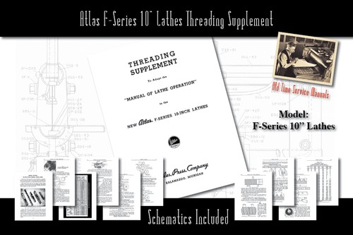 Atlas series lathes - atlas, f-series