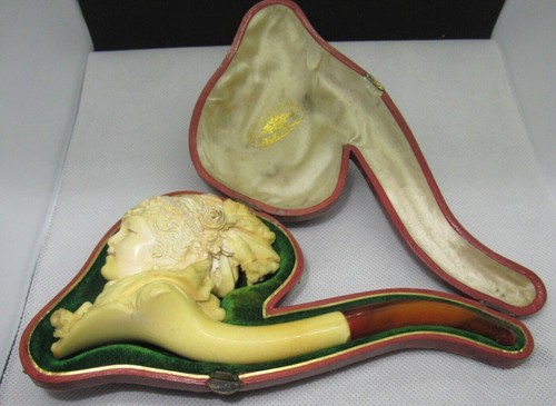 Victorian meershaum pipe - victorian, with