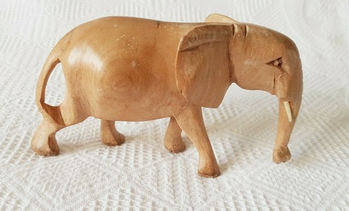Carved wooden elephant hand - wooden,