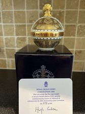 royal crown derby paperweight Coronation Orb