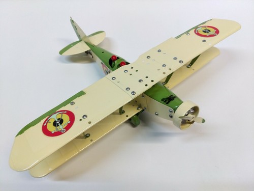 Meccano airplane constructor - constructor,