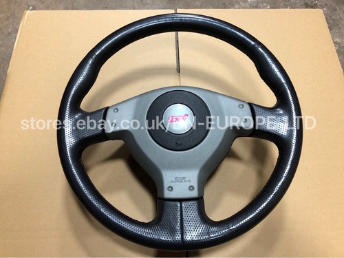 Genuine leather steering wheel - genuine,