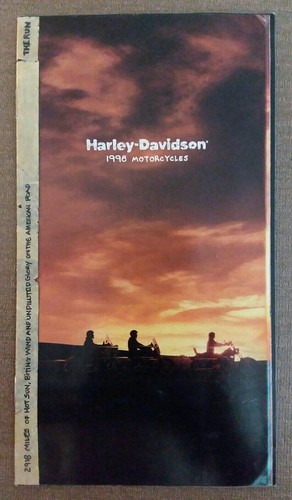 1998 harley davidson brochure - harley,