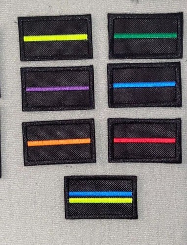 Thin line police nhs fire - line,