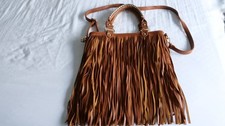 Brown Tassle Handbag - LYDC