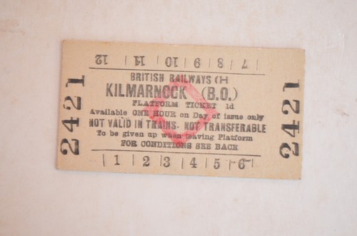 Railway platform ticket - railway,