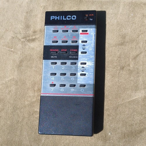 Philco vcr remote - philco, tv/vcr