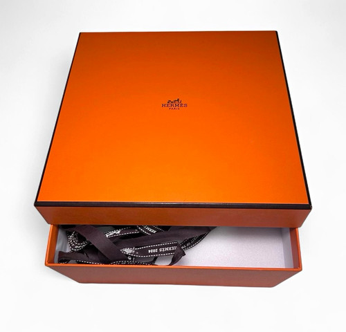 Hermès orange gift box - orange,