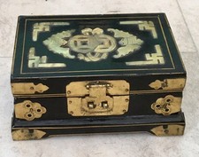 VINTAGE CHINESE BLACK LACQUER