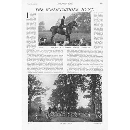 Scenes with the warwickshire - scenes,