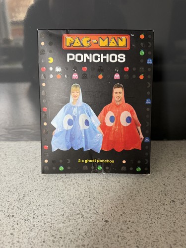 Pac man ponchos - ponchos., ghost